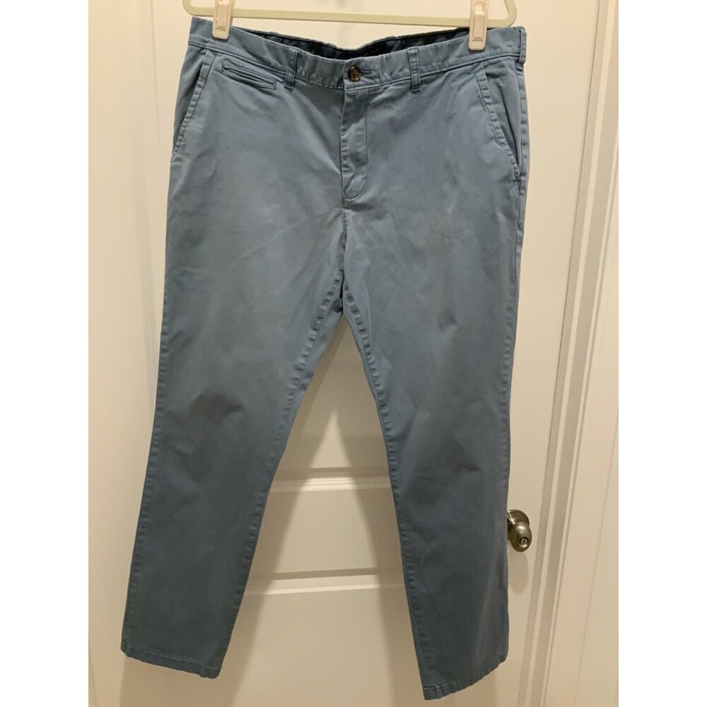 Tommy Hilfiger Pant 38 Mens Slim Fit Chino Straight Lt. Blue